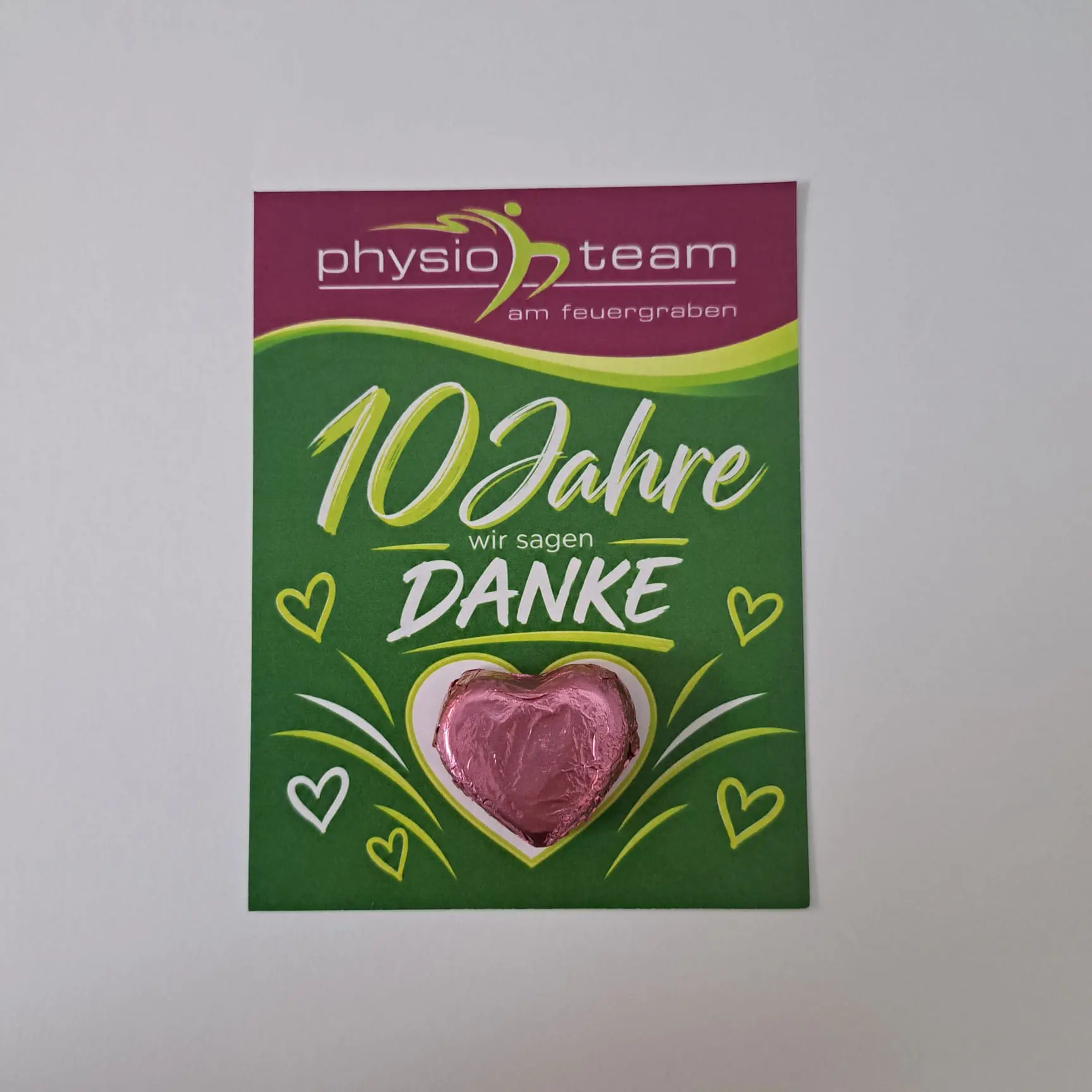 10 Jahre Physioteam am Feuergraben – Dankeschön zum Jubiläum